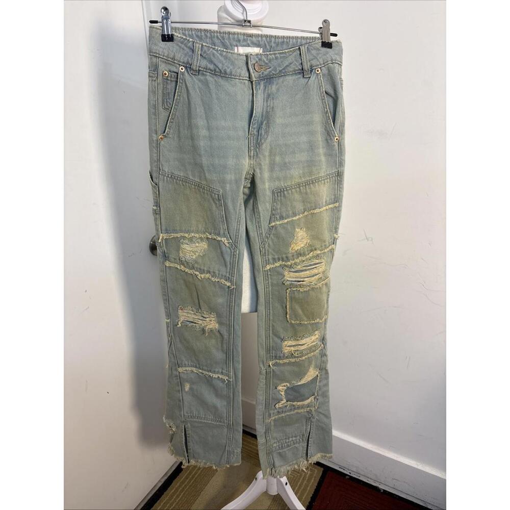 Urban Outfitters BDG Extreme Destroyed Bootcut Jean Size 24 Excellent Grunge